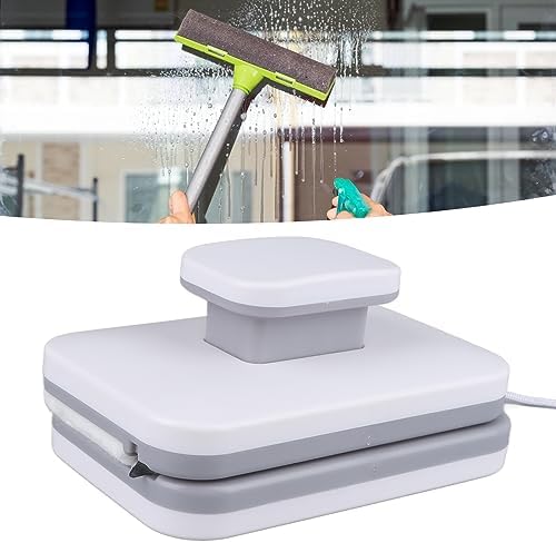 Window Cleaner, Magnetic Glass Cleaner Window Washer Glass Wiper Magnetic Cleaning Tools Magnetic Glass Brush Outside Window Cleaner Tool for Home - Image 4