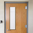 NICETOWN Pure White Classroom Door Window Cover, Lockdown Shade - Image 7
