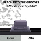 Koishu Magic Window Groove Cleaning Brush, Hand-held Window Track Cleaner Brushes Tools Set, Sliding Door Track Cleaner, Sill, Tile Lines, Shutter, Car Vents, Keyboard, Small Spaces Clean - Image 6