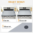 GASHELL Noodle Board Stove Cover with Handles for Electric, Gas Stove Top - Image 5