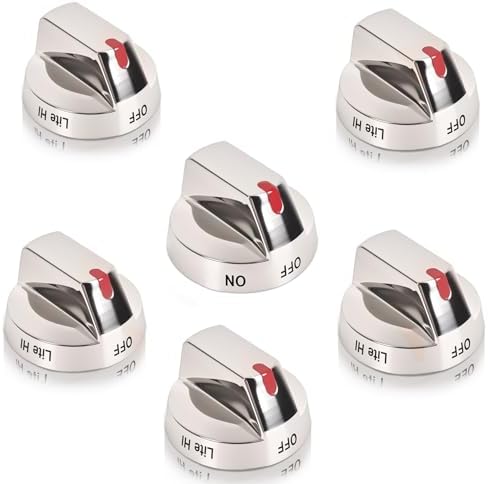 NX58M9420SS/DG94-01712A*5&DG94-01713A*1 Gas Stove Knob for Samsg Range Oven Stove by Unknown