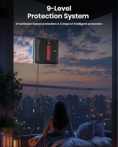 BNZ Nexus Ultra Window Cleaning Robot, Black - Image 5