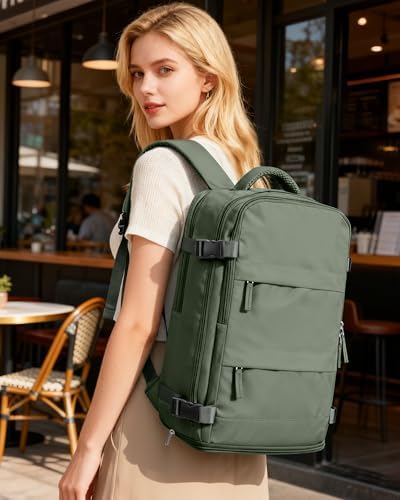 coofay Travel Backpack For Women Men Airline Approved Carry On Backpack Flight Approved Waterproof Sports Luggage Backpack Casual Daypack Small Hiking Backpacks - Image 2