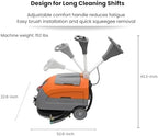SUNMAX 17" Walk-Behind Commercial Floor Scrubber, Lithium Battery - Image 7