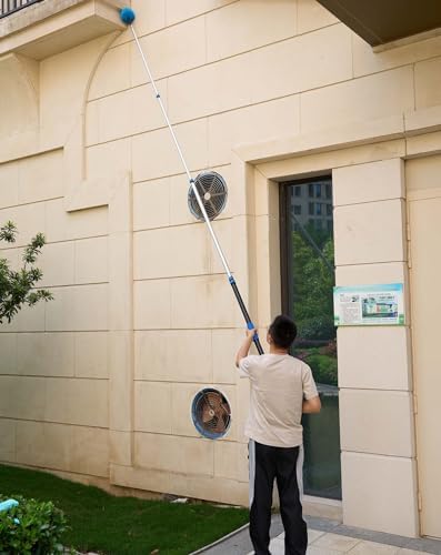 20 Foot High Ceiling Fan and Cobweb Duster with 12ft Extension Pole - Image 5