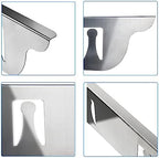 Stove Cover, Stove Guard, Stainless Steel Stove Gap Covers, Heat Resistant & Easy to Clean Stove Counter Gap Cover, Kitchen Stove Counter Gap Cover Eliminates Gap Between Counter & Appliances (2 pcs) - Image 6