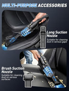 Gxzsk Handheld Vacuum Cordless, Rechargeable Car Vacuum, Hand Vacuum - Image 3