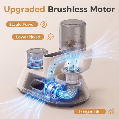 Mattress Vacuum Cleaner, 2LB Cordless Handheld Vacuum - Image 4