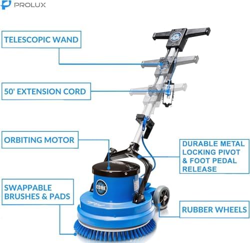 Prolux Core Heavy Duty 15 inch Floor Buffer Scrubber and Polisher Cleaning Machine - All floor surfaces - Image 3