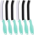 TQRR 6Pcs Hard Bristle Crevice Cleaning Brush-Thin Grout Scrub Brush, by TQRR