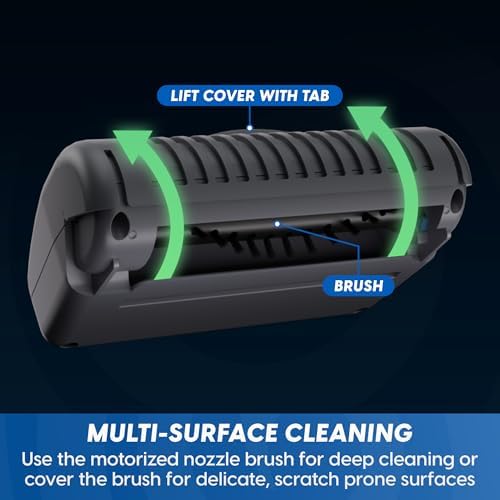 Vacmaster Cordless Hand Vacuum Protable Pet Vacuum with Motorized Nozzle - Image 3