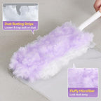 Microfiber Duster Kit, Short Handle with 30 Disposable Refills - Image 3