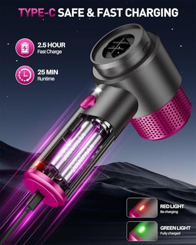 Handheld Car Vacuum Portable Cordless, 15000PA Powerful Mini Vacuum Cleaner - Image 3