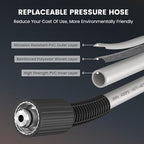 Giraffe Tools Retractable Wall Mounted Pressure Washer Plus with 100FT Hose - Image 6