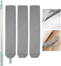 Retractable Gap Dust Cleaner, Long Handle CleaningTool with 3 Washable Microfiber Dusting Cloths, Duster Brush for Cleaning Under Appliances by McnKog
