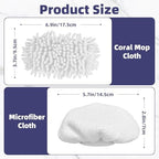 LOVECO Universal Steamer Cloth Covers for Steam Mop and Cleaner, 6 PCS - Image 2