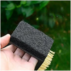 3-in-1 BBQ Grill Cleaning Brush, Stainless Steel Scraper with Copper Wire Bristles and Sponge, Multi-Functional Tool for Camping and Oven Maintenance - Image 5