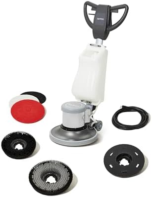 17in Floor Scrubber & Floor Cleaning Machine, Heavy-Duty Buffer,A148 - Image 2