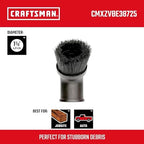 CRAFTSMAN CMXZVBE38725 1-7/8 in. Dusting Brush Wet Dry Vac Attachment - Image 2