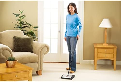 Bissell Natural Sweep Carpet and Floor Sweeper with Dual Brush Rotating System and 2 Corner Edge Brushes, 92N0A, 4.2 lb. - Image 5