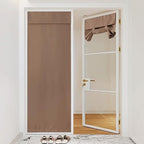 NICETOWN Doorway Curtains for Window, French Door Curtains for Front Back Door/Sliding Door/Patio Door, Thermal Insulated Window Covering for Office, 1 Panel, 42" W x 80" L, Cappuccino by NICETOWN