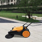 Walk-Behind Hand Push Floor Sweeper, 41 Inch Wide with 14.53Gal Container - Image 5