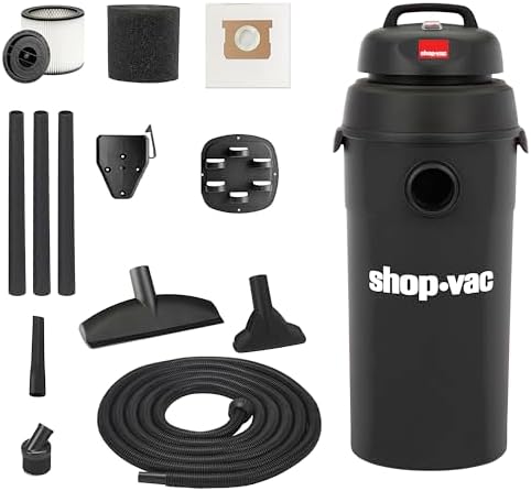 Shop-Vac 9522205 5 Gallon 5.5 Peak HP Hangup Wet/Dry Vacuum, Wall Mount by Shop-Vac