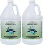 Steam & Go Demineralized Water For Steam Mop, Eucalyptus Mint 128 oz 2 pack by SteamandGo