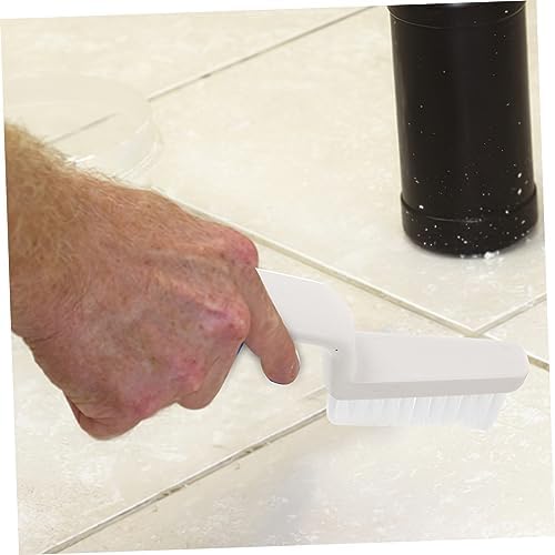 2pcs Grout Brush for Tile Floors, PP Cleaning Brush White - Image 3
