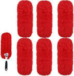 Reusable Microfiber Duster Refills Compatible with OXO & MR.SIGA Duster - Washable Duster for Household Cleaning Dusting Furniture Blind Ceiling Fan 2Pack (Handle NOT Included by Sgizoku