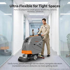 Pennon N3Plus 20" Self-Propelled Floor Scrubber Kit, 18" Red Pad for Epoxy - Image 2