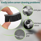 9 Pcs Crevice Cleaning Brush,Hand-held Groove Gap Cleaning Tools - Image 3