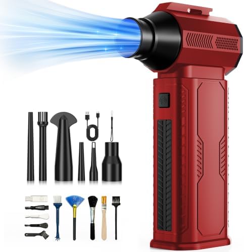 Compressed Air Duster, 130,000RPM Ultra-Powerful Electric Air Duster by ZOAIVR