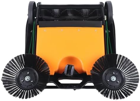 Walk Behind and Push Floor Sweeper Industrial Commercial Manual Carpet Swee - Image 4