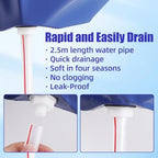 Ac Cleaning Bag with Wall Protection Cloth, 13Pcs Mini Split Cleaning Kit, Split Unit Cleaning Kit, Quick and Efficient Cleaning Tool for Wall Ac Units - Image 6