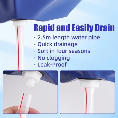 Large Ac Cleaning Bag with Wall Protection Cloth, 13Pcs Minisplit Cleaning Kit, Split Ac Cleaning Kit with Strong Washing Tool for Fast and Efficient Cleaning - Image 6