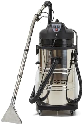 Dapper Supply Commercial 4-in-1 Wet/Dry Vacuum & Carpet Extractor, Carpet & Upholstery Cleaner, 116 PSI, 5.3 Gal. Solution Tank, 21 Gal. Recovery Tank, 2-Year Warranty - Image 2