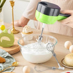 Electric Vegetable Slicer Set Vegetable Cutter 4 in 1 Portable, Rechargeable, Wireless Food Processor & Chopper Machine Mixer Food Slice for Home Kitchen Garlic Pepper Chili Onion Celery Ginger Meat - Image 4