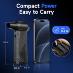 Ecomoment Electric Compressed Air Duster & Vacuum, 150,000 RPM 2-in-1 - Image 5