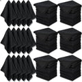 Tudomro 60 Pcs Magnetic Microfiber Cleaning Cloth, Black by Tudomro