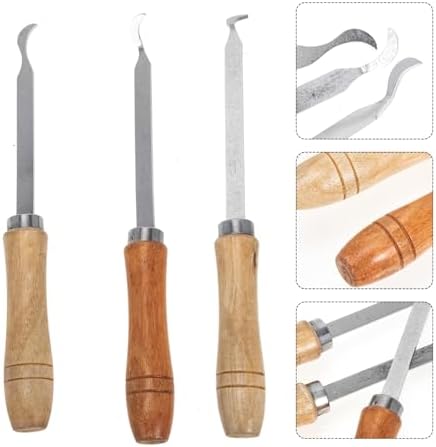 3 Piece Stainless Steel Range Hood Scraper Tool Set for Kitchen Cleaning - Image 6