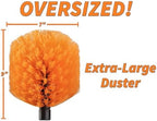5-25 ft Cobweb Duster with Extension Pole 30+ Foot High Reach - Image 3