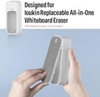 loukin Dry Erase Eraser Refill Pads, Replaceable Whiteboard Pads, 6 Pack - Image 2