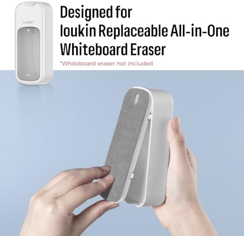loukin Dry Erase Eraser Refill Pads, Replaceable Whiteboard Pads, 6 Pack - Image 2
