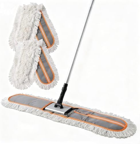 CLEANHOME 36" Commercial Dust Mops for Floor Cleaning,Grey by CLEANHOME