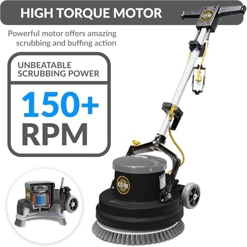 Prolux PLC15 15" Loaded Heavy Duty Single Pad Commercial Polisher Floor Buffer Machine Scrubber - Image 6
