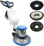INTSUPERMAI 17" Commercial Floor Buffer Polisher Machine, 1100W 175RPM Heavy Duty Floor Scrubber with 3.17 Gal Water Tank for Tile Marble Concrete Hardwood Carpet Stripping Waxing Polishing by INTSUPERMAI
