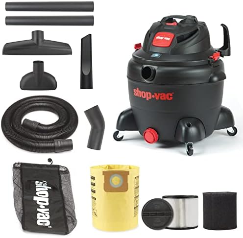 Shop-Vac 8252605 16 Gallon 6.5 Peak HP Wet/Dry Vac with Blower Function by Shop-Vac