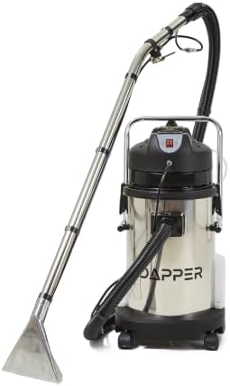 Dapper Supply Commercial 4-in-1 Wet/Dry Vacuum & Carpet Extractor, Carpet & Upholstery Cleaner, 100 PSI, 2.6 Gal. Solution Tank, 8 Gal. Recovery Tank, 2-Year Warranty - Image 2