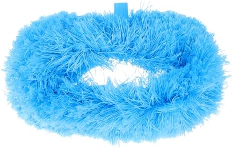 Ceiling Fan Duster for High Ceiling Fans, Cobweb Duster and Cleaner Tool Set for Vent Cleaning, Baseboard, Wall and Blind Cleaner, Without Pole Blue by OSOLADY